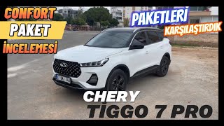 CHERY TİGGO 7 PRO COMFORT PAKETİ İNCELEDİK cherytiggo7pro cherytürkiye tiggo7pro chery [upl. by Naret]