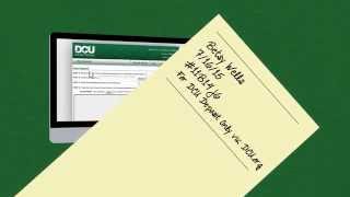 DCU Digital Federal Credit Union  How to Use Online Check Deposit [upl. by Waddle642]