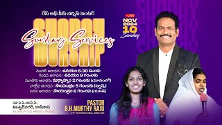 SUNDAY WORSHIP RAYS OF PEACE WORSHIP CENTRE  DR BH MURTHY RAJU GARU [upl. by Aiet]