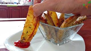 Vegan Oven Fries Yummy [upl. by Eibbor74]