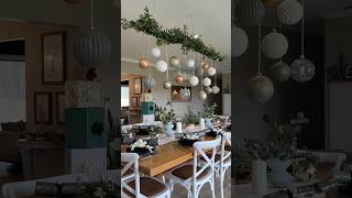 Christmas Hanging Garland 🎄  DIY Christmas Decorations xmas christmasdecorations [upl. by Asare]