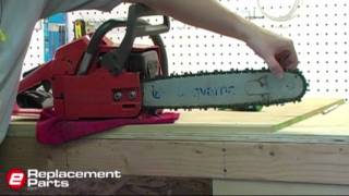 How to Tension a Chainsaw Chain [upl. by Noseyt415]