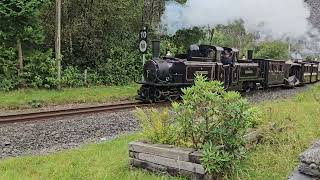 Double Fairlie James Spooner at Glanypwll with the Victorian Train on the Ffestiniog Railway [upl. by Cordie]