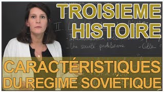 Les caractéristiques du regime soviétique  Histoire  3e  Les Bons Profs [upl. by Yrram]