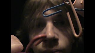 asmr  paper clip lens tracingtapping 📎 [upl. by Ahseyt]