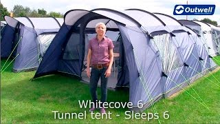 Outwell Whitecove 6 Tent  Innovative Family Camping [upl. by Orapma]