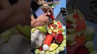 Easy Salad youtubeshorts trending viralvideo viralshorts viralreels shorts [upl. by Ohare]