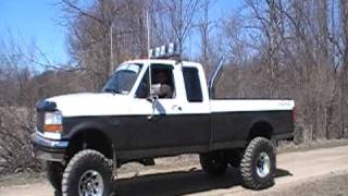 powerstroke 4x4 boosted launch [upl. by Jarrett714]