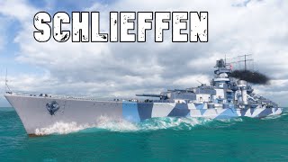 World of WarShips Schlieffen  4 Kills 250K Damage [upl. by Attenyl]