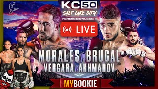 🔴 Karate Combat 50 Omar Morales x Alejandro Brugal170  Aline Pereira x Dee Begley  LIVE STREAM [upl. by Corrie]