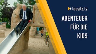 Maritimes Toben in Guben Der neue Abenteuerspielplatz wurde eröffnet [upl. by Ibocaj252]