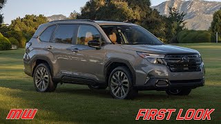 2025 Subaru Forester  MotorWeek First Look [upl. by Sheelah]