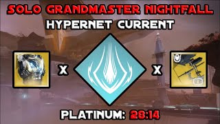 Solo Grandmaster Nightfall  Hypernet Current  Arc Titan Destiny 2 [upl. by O'Connell]