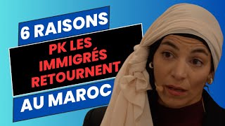 6 Raisons Pourquoi les immigrés au Canada retournent au Maroc [upl. by Aicad9]