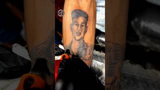 Face Potrait Tattoo  Face Tattoo potrait tattoo shortvideo [upl. by Llemert]