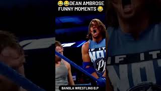 Dean Ambrose funny moments 😂🤣 ambrose shorts smackdown wwe wweraw [upl. by Zeta]