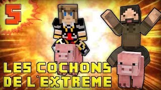 Minecraft  Les cochons de lextrême   Episode 5 [upl. by Eibloc]