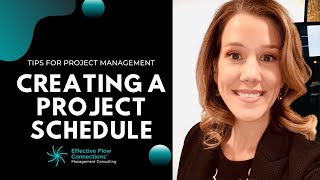 Creating A Project Schedule In Smartsheet  Tips For Project Management [upl. by Kred]