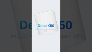 Experience MeshSupremacy with Deco X50 AX3000 WiFi 6 Whole Home Mesh WiFi [upl. by Pedaiah288]