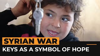 Displaced Syrians keep keys to their homes like Palestinian refugees  Al Jazeera Newsfeed [upl. by Afrikah]