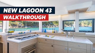 Lagoon 43 The Ultimate Catamaran Walkthrough [upl. by Addam435]