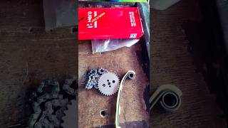 Timing chain kit super splendorglamour Hero genuine parts Please subscribe amp support ❤️❤️❤️ [upl. by Euqnomod]