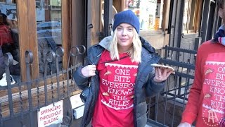 Barstool Pizza Review  Lombardis With Special Guest Ashley Benson [upl. by Kcinnay]