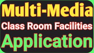 Application for multimedia classroom facilities SSC amp HSC Write Application Multimedia Facilities [upl. by Nevah]