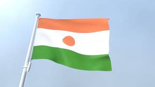 Niger Waving Flag [upl. by Yramesor]