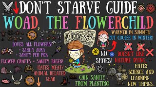 Woad The Flowerchild Is Here  Early Better Wormwood  Dont Starve Guide MOD [upl. by Anavlys155]