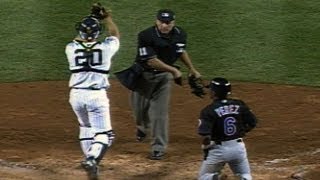 Derek Jeters relay throw gets out at home in the 2000 World Series [upl. by Faxan]