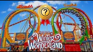 I ranked all the roller coasters at Hyde Parks Winter Wonderland in London [upl. by Scevor551]