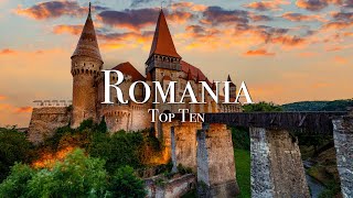 Top 10 Places To Visit In Romania  Travel Guide [upl. by Colby292]