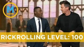 Rick Astley himself ”rick rollsquot reporter on live TV  Your Morning [upl. by Cassella]