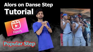 Alors on Danse Reels slowed remix tiktok Dance Tutorial  Ajay Poptron Tutorial [upl. by Catlin]