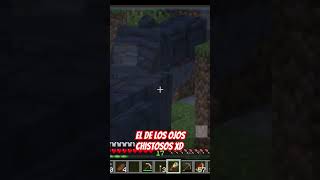 Ojitos pispiretos minecraft humor memes streamer minecraftshorts shortvideo [upl. by Ylsel]