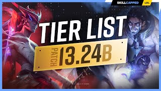 NEW TIER LIST for PATCH 1324B  League of Legends [upl. by Mulligan]