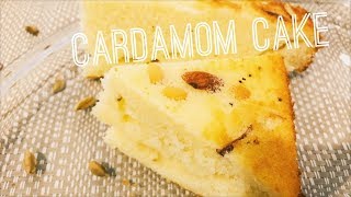 Cardamom Cake  Simple amp Easy Cake Tasty Nibbles [upl. by Genaro]