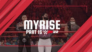 WWE 2K22 MyRise 16  Burying The Competition [upl. by Cence]