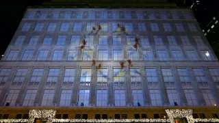 2013 Saks Fifth Avenue Holiday 3D Light Show [upl. by Weintrob543]