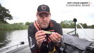 Savage Gear Cannibal shad [upl. by Narine264]