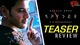 Spyder Teaser Review  Mahesh Babu  Rakul Preet  AR Murugadass [upl. by Enohs643]