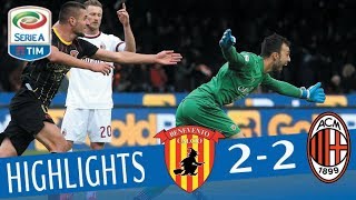 Benevento  Milan 22  Highlights  Giornata 15  Serie A TIM 201718 [upl. by Dunning866]