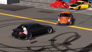 CAR PARKING MULTIPLAYER  EVOLUSI KL DRIFT 2 SCENE REMAKE JOE350Z VS ALEXBMW5 E39 [upl. by Eshman215]