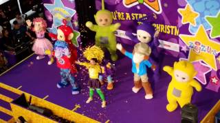 Teletubbies cartoon performance Singapore Plaza Singapura [upl. by Einimod]