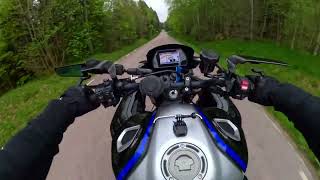 How it feels to ride Yamaha MT10 AKRAPOVIC SOUND [upl. by Atalante]