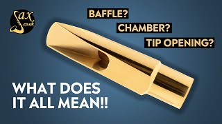 The Saxophone Mouthpiece Explained [upl. by Ueik90]