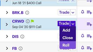 How to roll a stock option in Etrade by Prince Dykes [upl. by Alliscirp]