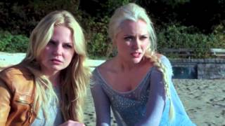 Once Upon A Time 4x09  Elsa and Anna Reunite [upl. by Haneekas]