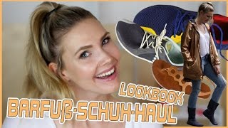 BARFUßSCHUHE im TEST mit LOOKBOOK  Vivobarefoot HAUL  Eat Tell Love [upl. by Odlopoel]